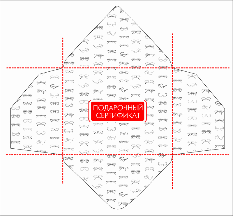 упаковка для подарочного сертификата
