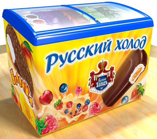 моделинг и визуализация холодильника для Русскиго Холода