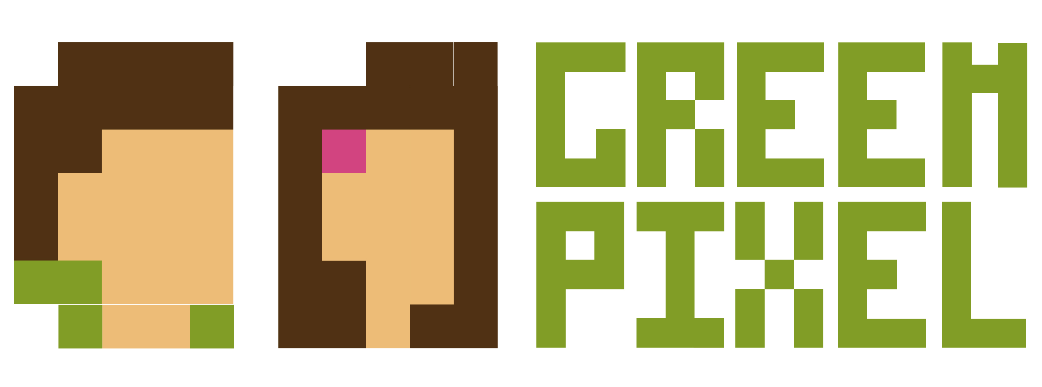логотип для студии дизайна и печати &quot;GreenPixel&quot;