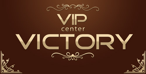 Логотип для сайта «VIP center victory»