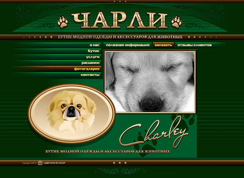 Сайт Чарли