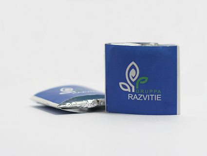 Обертка для шоколада. Gruppa Razvitie