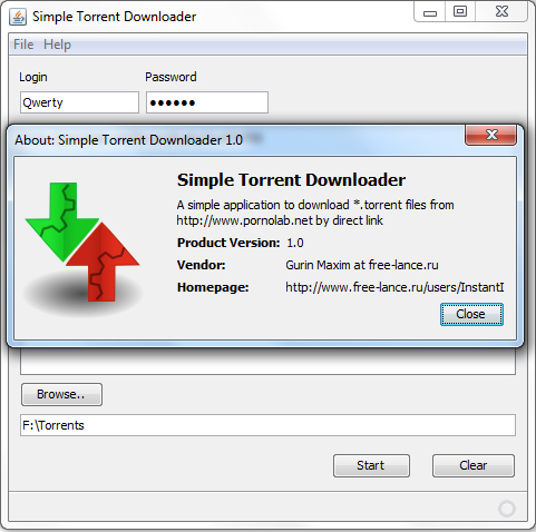 Simple Torrent Downloader