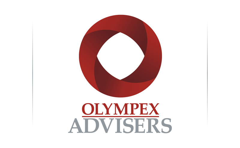 вариант логотипа консалтиговой компании Olympex ADVISERS