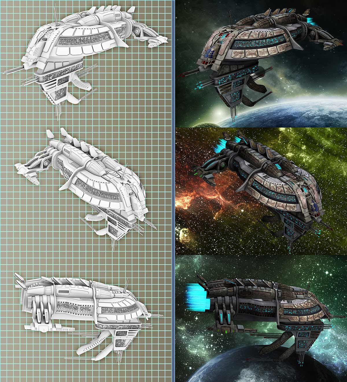 Starquake starship 03