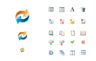 Иконки для биржевой программы TSAdmin