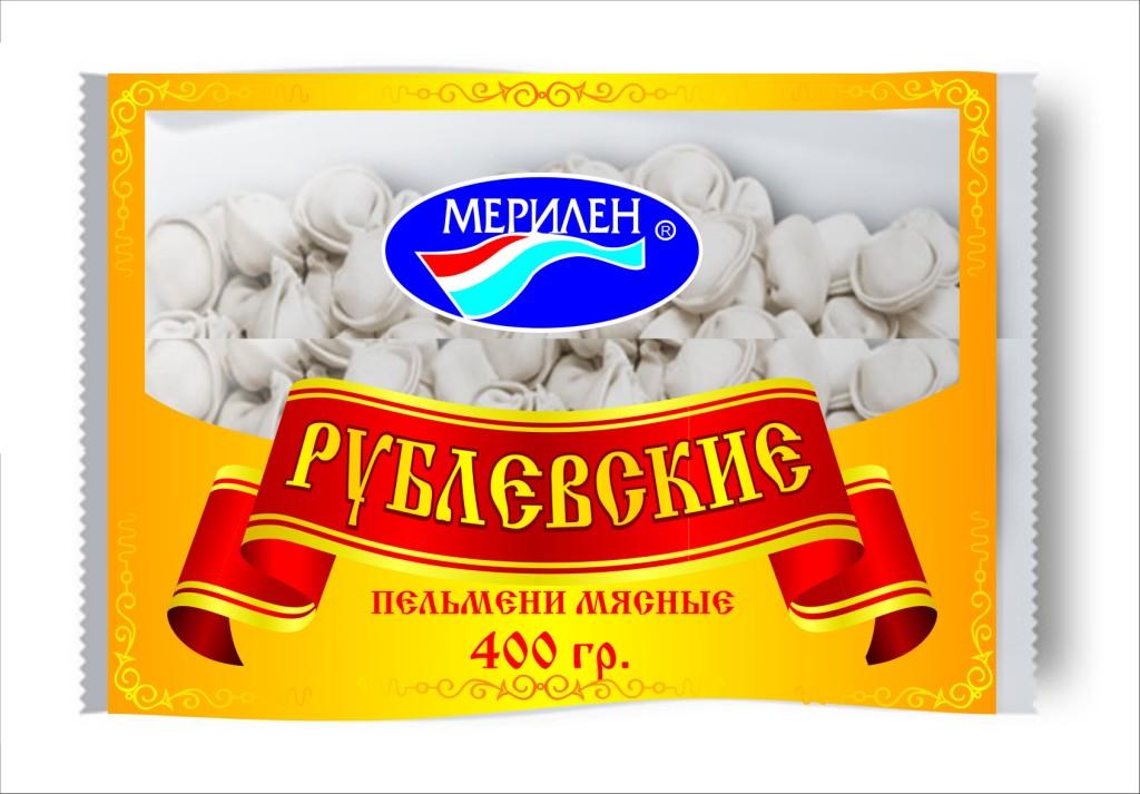 упаковка пельмени Мерилен