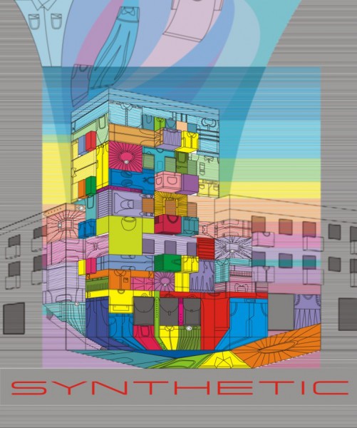 Рекламный банер магазина &quot;Synthetic&quot;