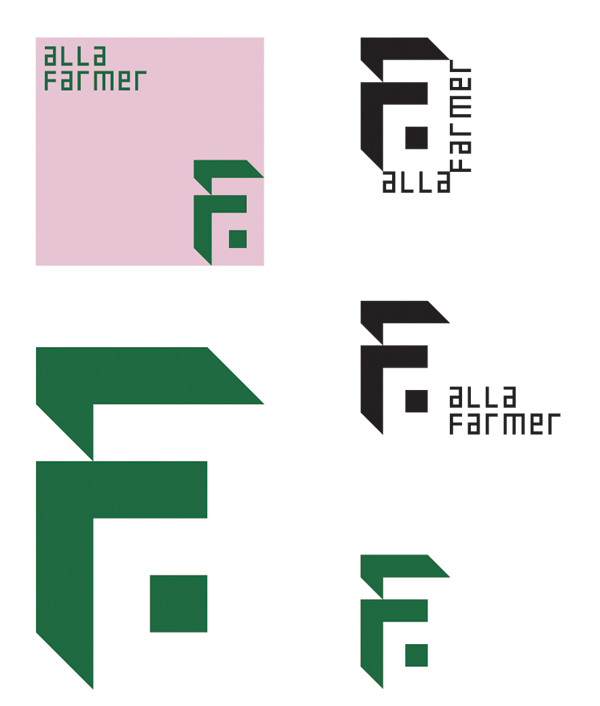 Логотип известного диск-жокея Аллы Фармер