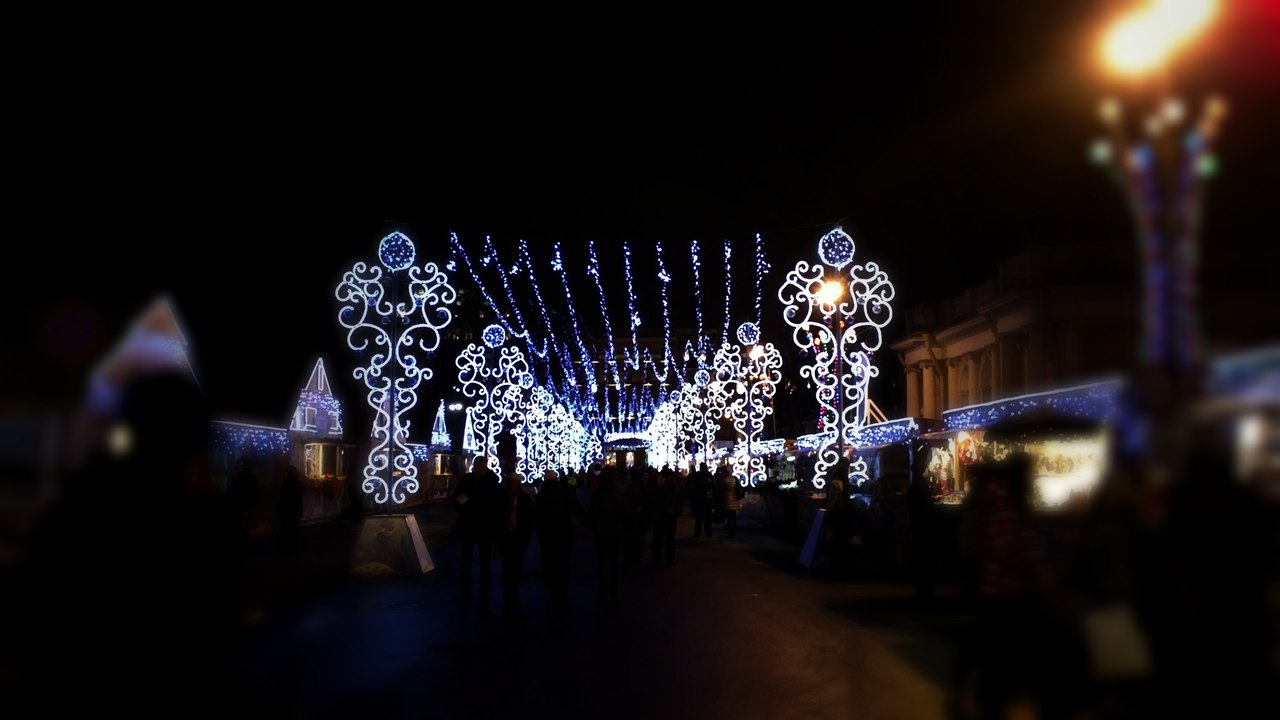 Рождественская ярмарка в Санкт-Петербурге