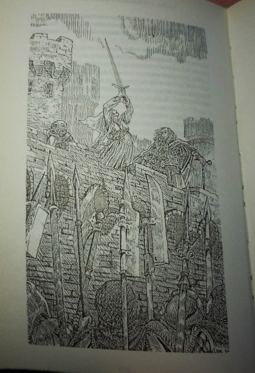 Иллюстрация к книге Д. Бейкер &quot;Небесные мечи&quot;