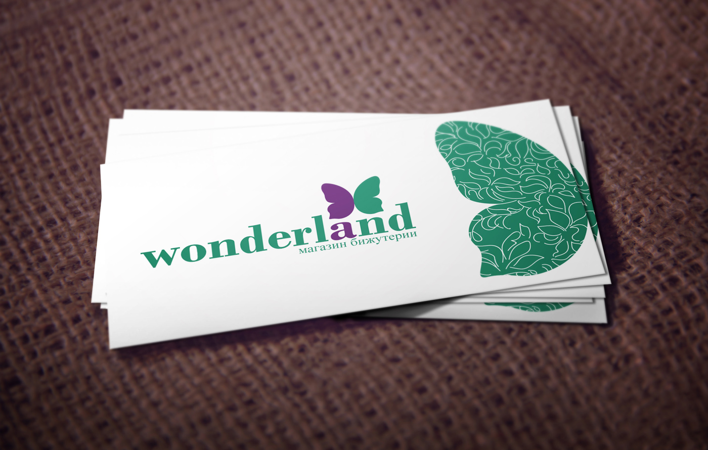 Логотип для магазина бижутерии &quot;Wonderland&quot;