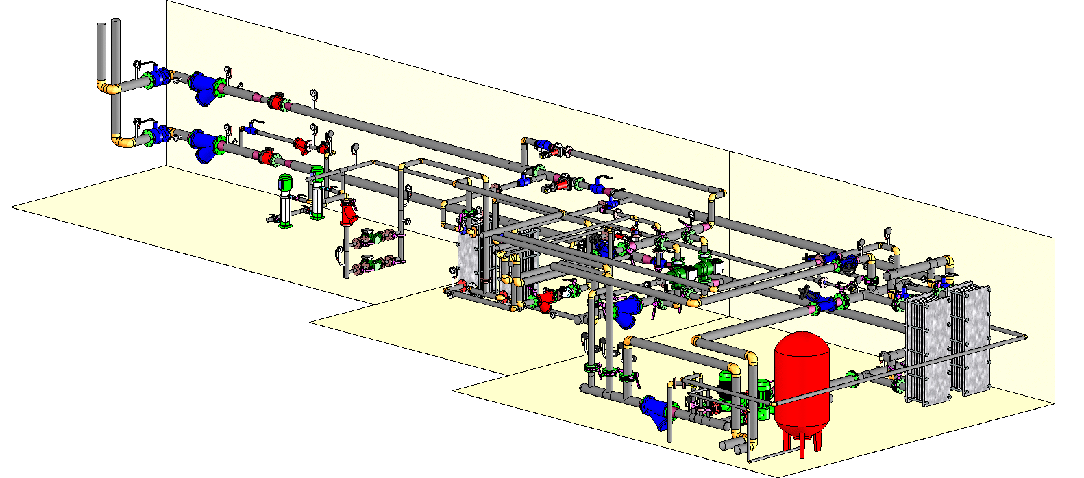 3D моделирование теплоснабжения