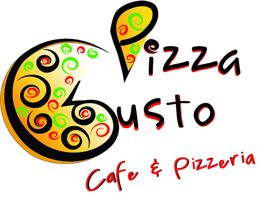 Логотип для пиццерии пицца-густо