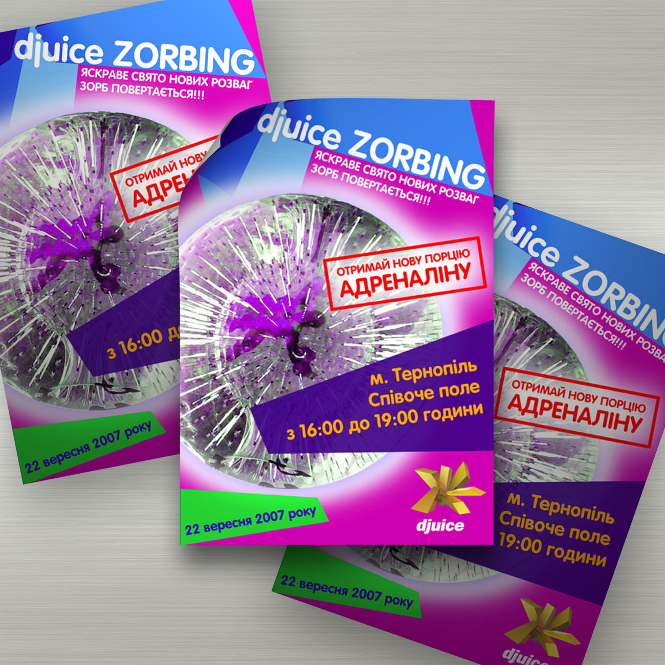 djuice zorbing