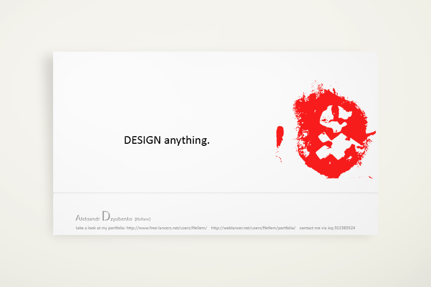 DESIGN anything