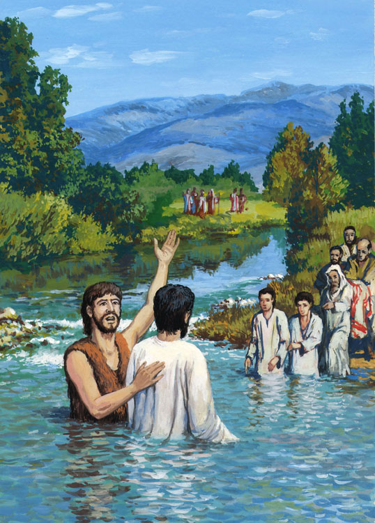 Библейские истории.  Новый Завет. Иллюстрация