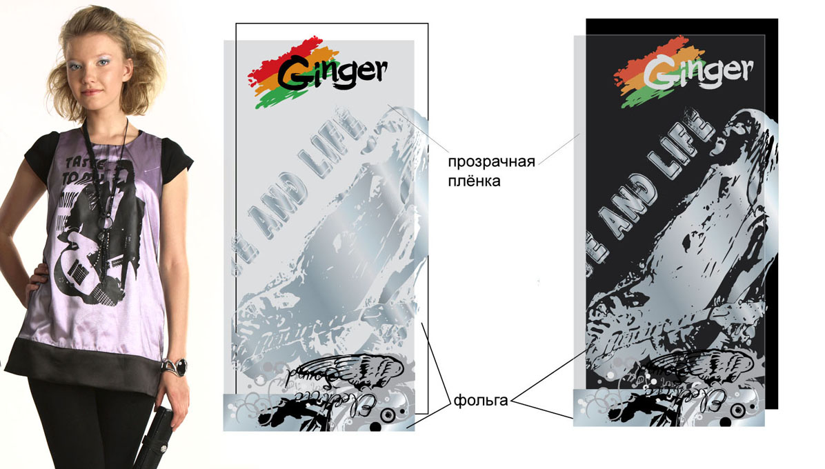 Этикетка Ginger6