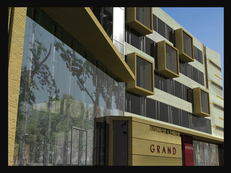 Экстерьер бизнес центра &quot;GRAND&quot;. Ташкент