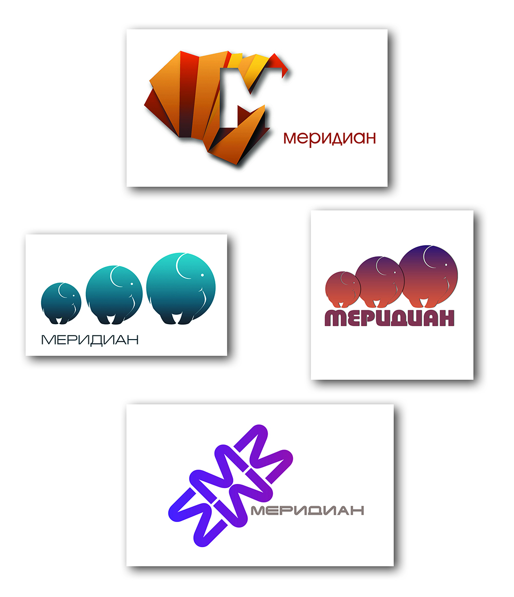 Logo set for &quot;Meridian&quot; outlet