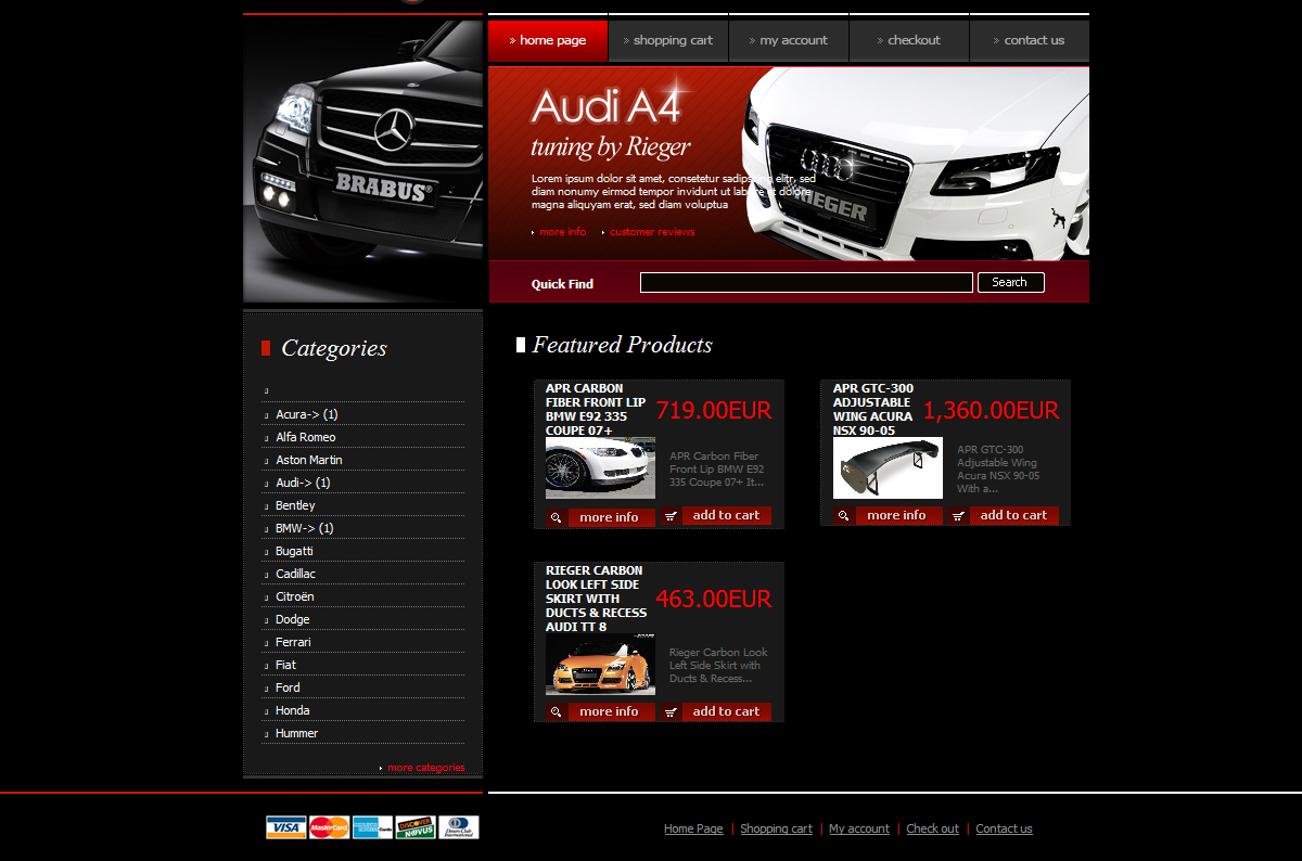 ED-Tuning.com OnlineShop - HOME PAGE