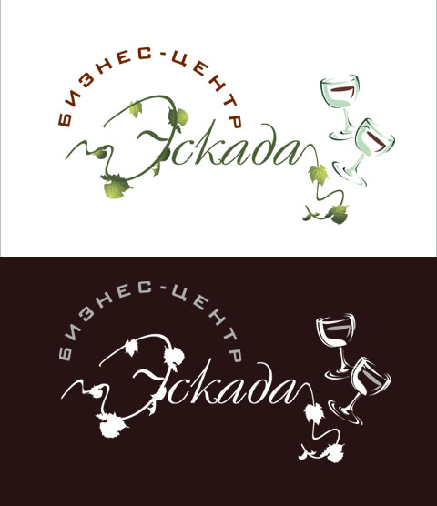 Вариант логотипа для бизнес-центра &quot;Эскада&quot;, Москва