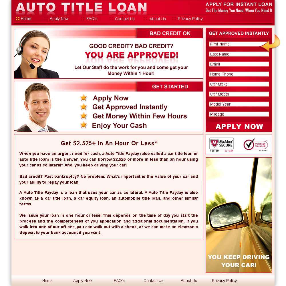 Auto Title Loan