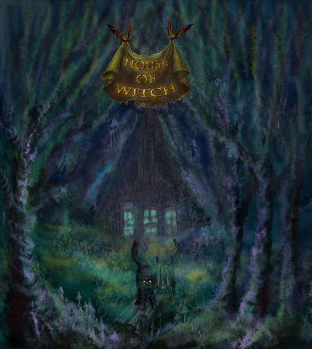 дом ведьмы