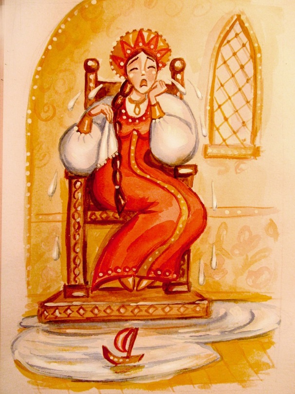 Царевна-Несмеяна (иллюстрация)