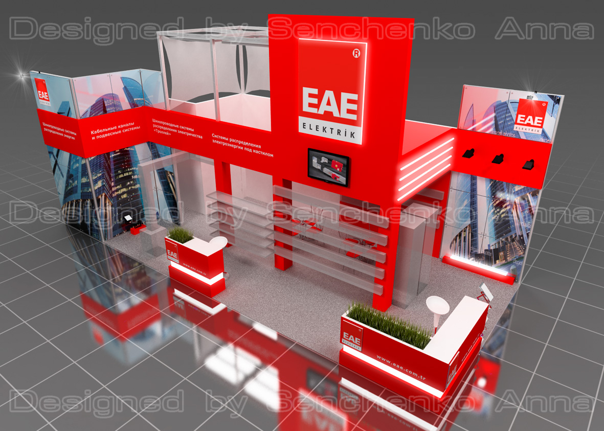 выставочный стенд для компании EAE Elektrik