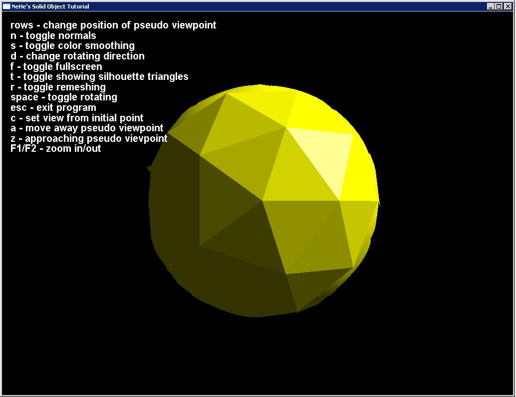 Remote C++/OpenGL Developer - Silhouette smoothing 