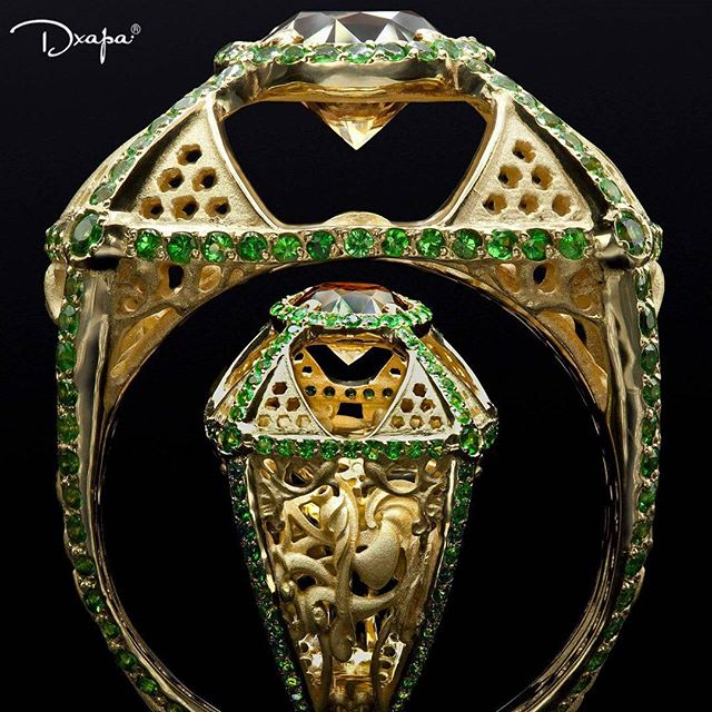 Рекламное фото ювелирных изделий. Дхара Dhara Diamond Jewellery