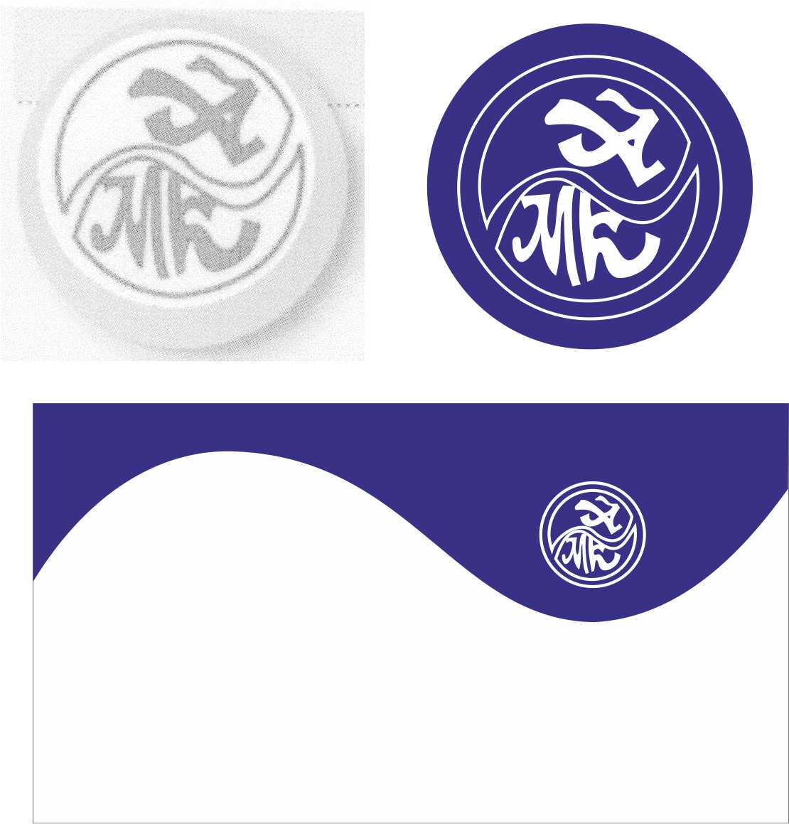 отрисовка логотипа АМК