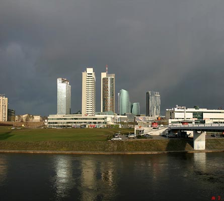 Vilnius , center ( визуализация )