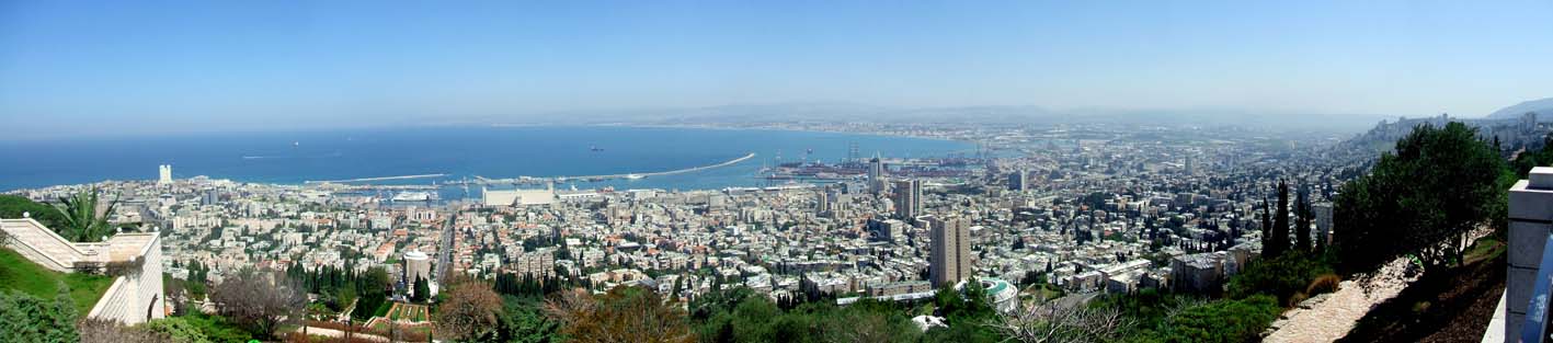 Панорама Хайфы (Израиль)