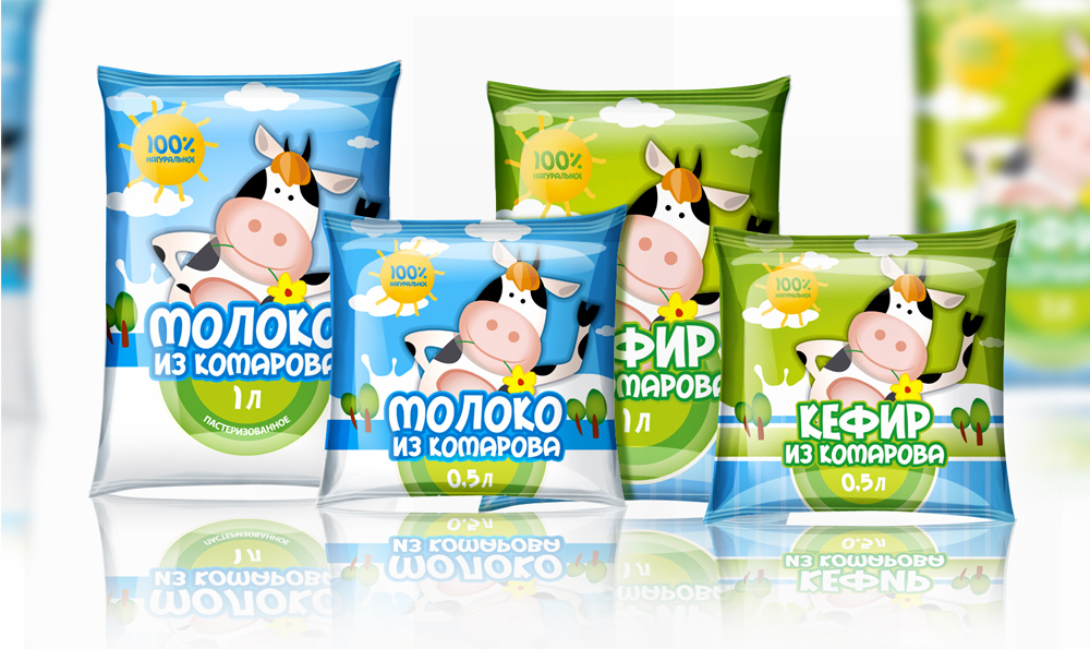 Упаковки для молочной продукции