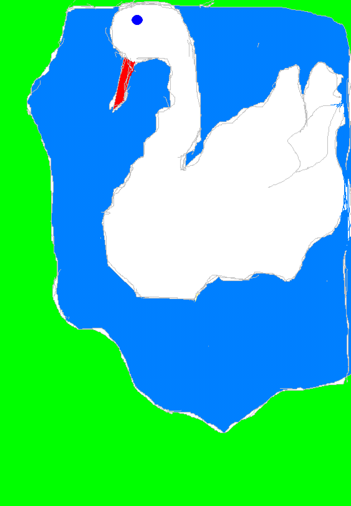 лебедь