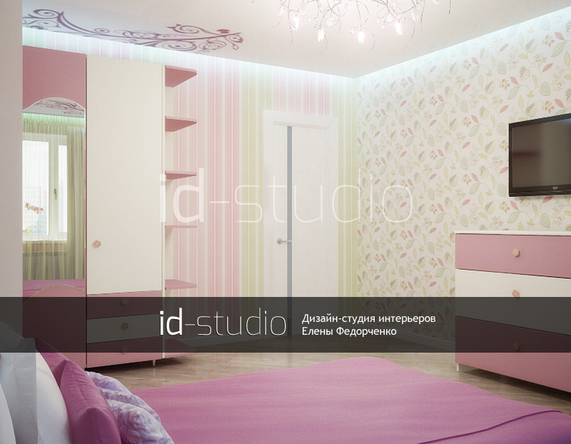 Дизайн-проект 3-х комнатной квартиры.г.Тула