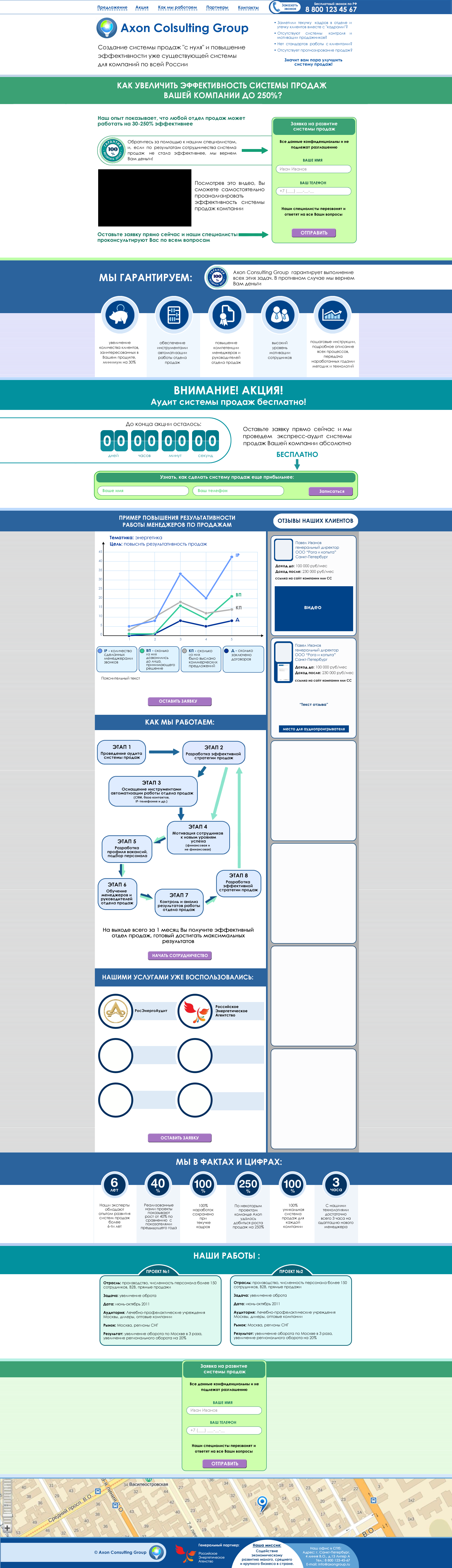 Axongroup (landing page)