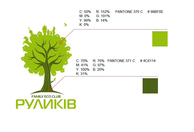 Фирменные цвета &quot;Руликов&quot;