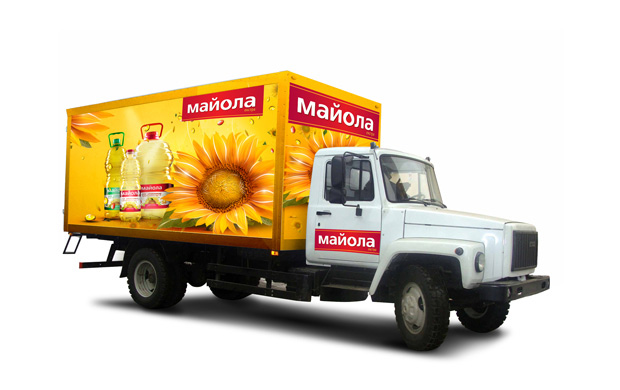 Дизайн машины для развозки ТМ &quot;Майола&quot;