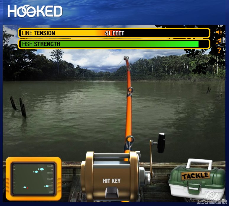 Hooked game