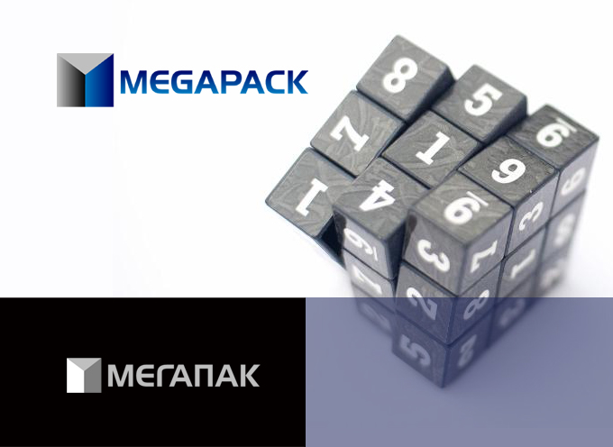 логотип компании &quot;megapack&quot;