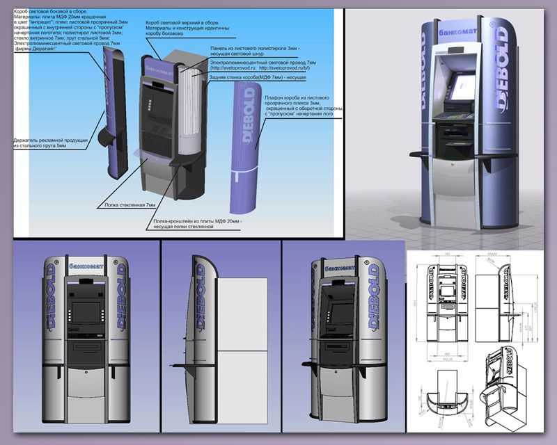 Оформление банкомата (2008 г.)