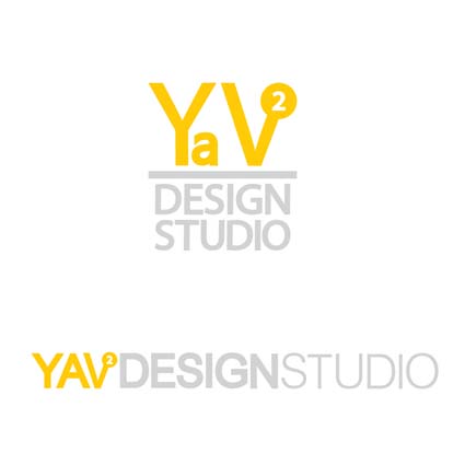 Логотип для дизайн-студии "YAV2"