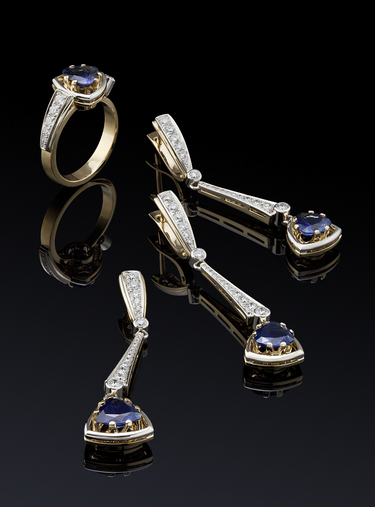 Фотосъемка Ювелирных изделий с Драгоценными камнями. Diamond Jewellery