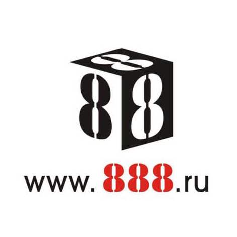 Логотип игрового портала www.888.ru