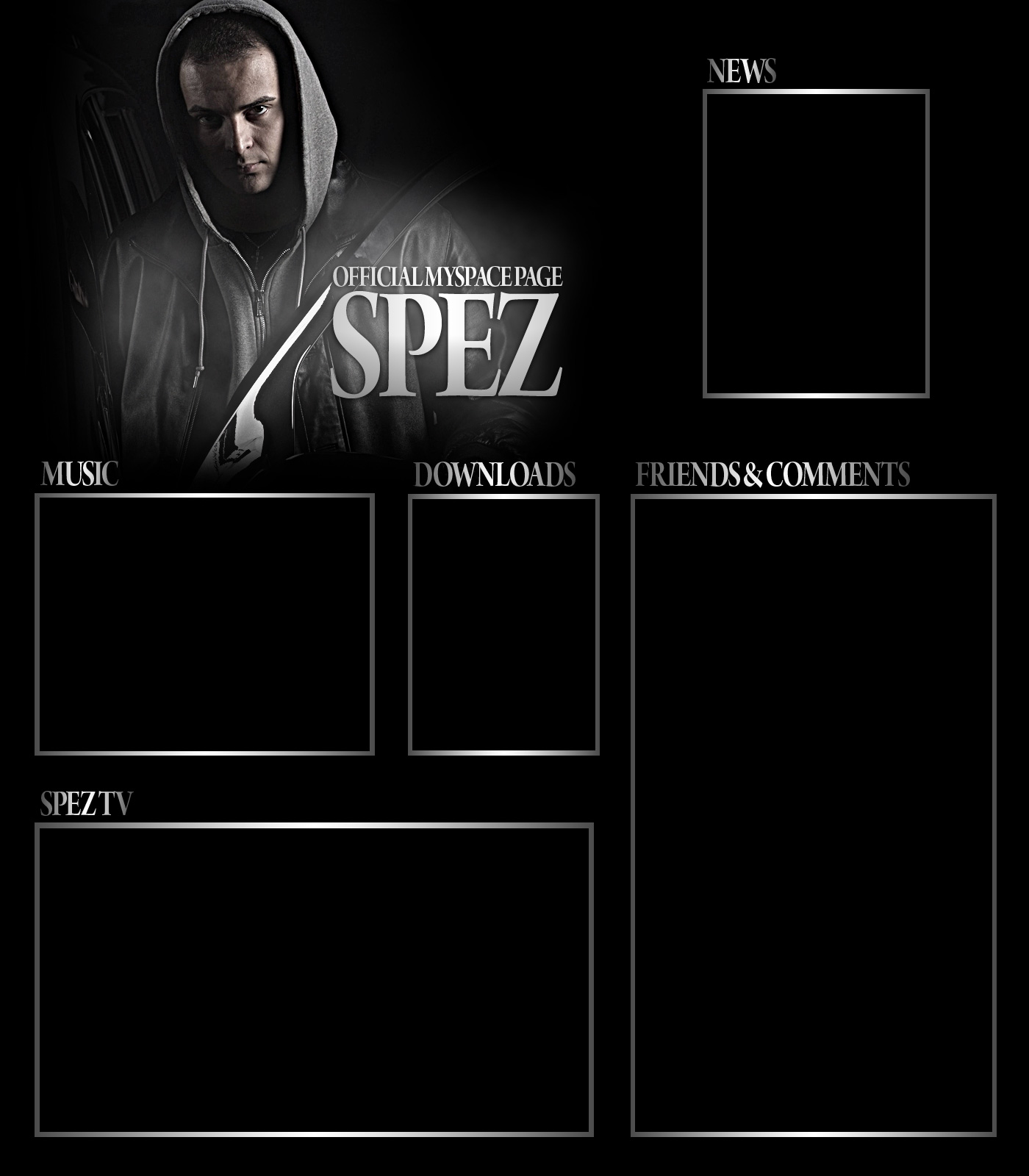 Spez - Myspace design
