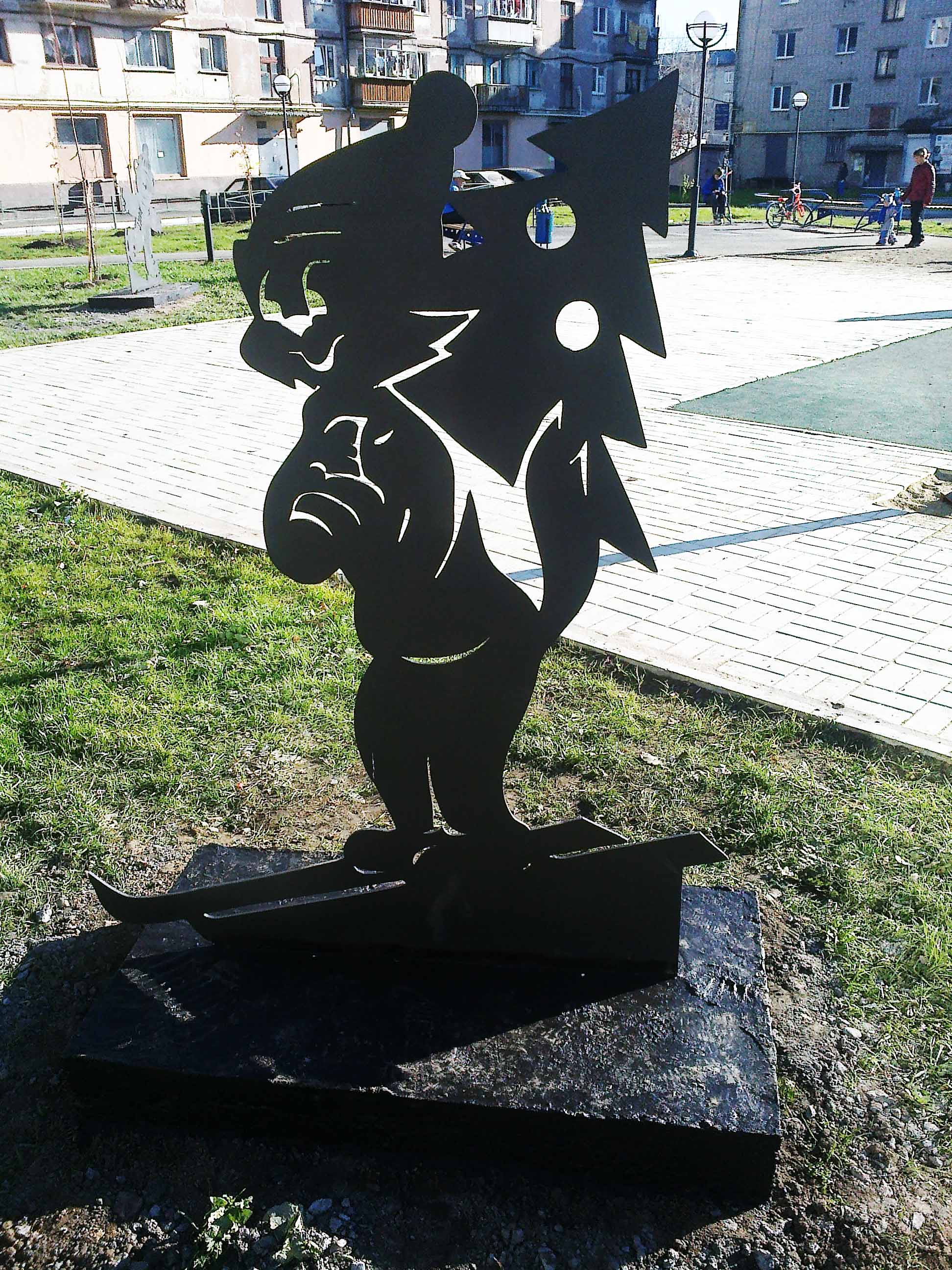 Металлическая фигура для детской площадки г. Невьянск