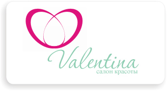 Логотип салона красоты &quot;Valentina&quot;